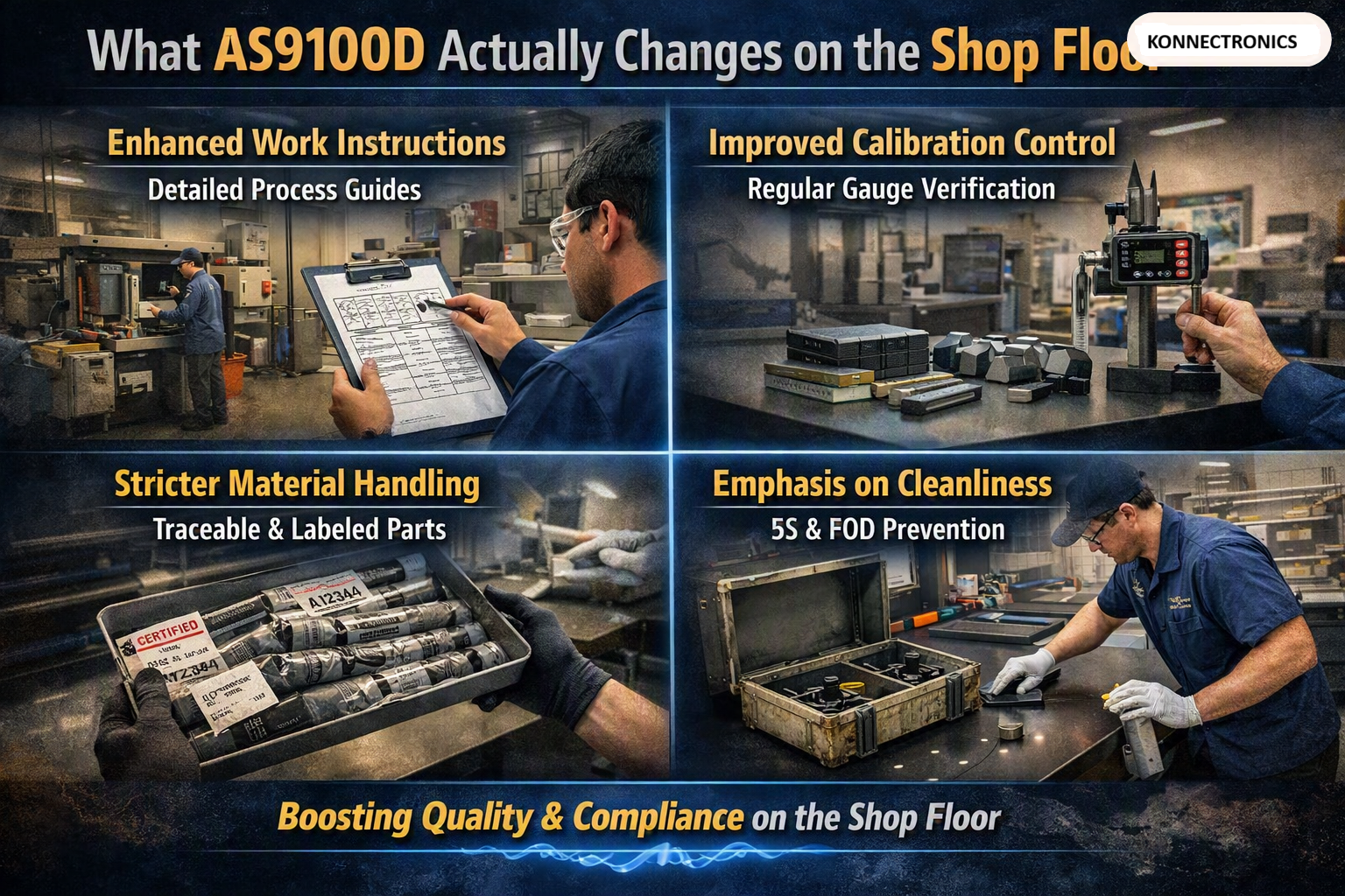 What AS9100D actually changes on the shop floor