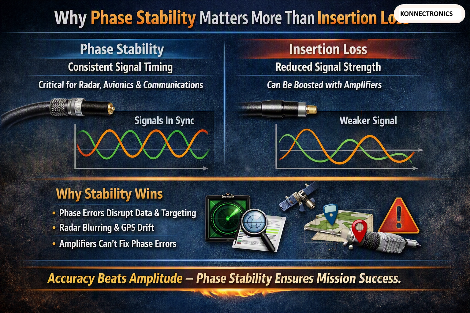 Why phase stability matters more than insertion loss