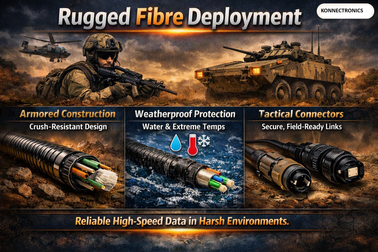 Specifying fibre for rugged field deployment